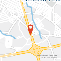 Mapa com localização da Agência AGC BARRO PRETO/SAO J PINHAIS