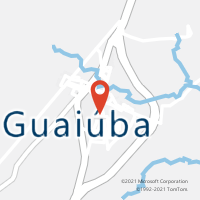 Mapa com localização da Agência AGC BAU DE GUAIUBA