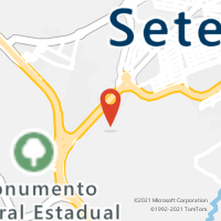 Mapa com localização da Agência AGC BEIRA RIO