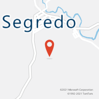 Mapa com localização da Agência AGC BELA VISTA SEGREDO