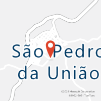 Mapa com localização da Agência AGC BIGUATINGA