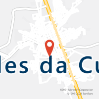 Mapa com localização da Agência AGC CAIMBE