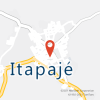 Mapa com localização da Agência AGC CAMARA DE ITAPAJE