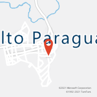 Mapa com localização da Agência AGC CAPAO VERDE