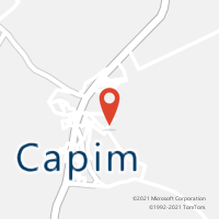 Mapa com localização da Agência AGC CAPIM