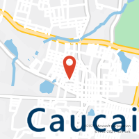 Mapa com localização da Agência AGC CARAUSSANGA