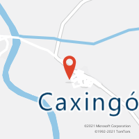 Mapa com localização da Agência AGC CAXINGO