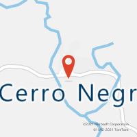 Mapa com localização da Agência AGC CERRO NEGRO