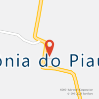 Mapa com localização da Agência AGC COLONIA DO PIAUI
