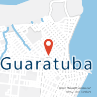Mapa com localização da Agência AGC CUBATAO