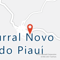 Mapa com localização da Agência AGC CURRAL NOVO DO PIAUI