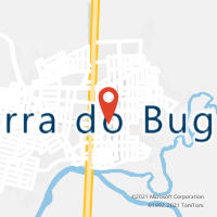 Mapa com localização da Agência AGC CURRUPIRA