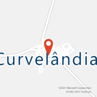 Mapa com localização da Agência AGC CURVELANDIA