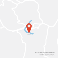 Mapa com localização da Agência AGC DOM MODESTO
