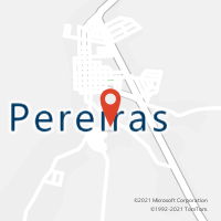 Mapa com localização da Agência AGC ESTACAO DE PEREIRAS