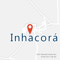 Mapa com localização da Agência AGC INHACORA
