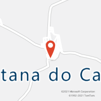 Mapa com localização da Agência AGC INHUMAS