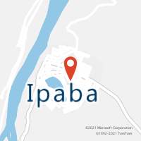 Mapa com localização da Agência AGC IPABA DE PARAISO