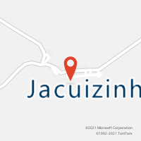 Mapa com localização da Agência AGC JACUIZINHO