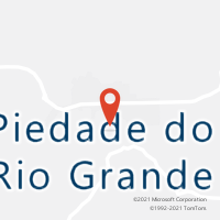 Mapa com localização da Agência AGC JARDIM DA PIEDADE