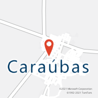 Mapa com localização da Agência AGC MIRANDA/CARAUBAS
