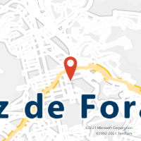 Mapa com localização da Agência AGC MONTE VERDE/JUIZ DE FORA