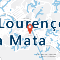 Mapa com localização da Agência AGC NOSSA SENHORA DA LUZ