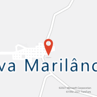 Mapa com localização da Agência AGC NOVA MARILANDIA