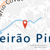Mapa com localização da Agência AGC OURO FINO PAULISTA