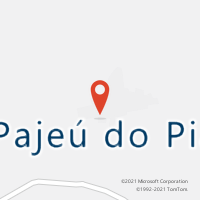 Mapa com localização da Agência AGC PAJEU DO PIAUI