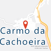 Mapa com localização da Agência AGC PALMITAL DO CERVO