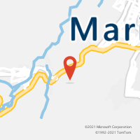 Mapa com localização da Agência AGC PASSAGEM DE MARIANA