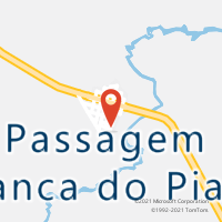 Mapa com localização da Agência AGC PASSAGEM FRANCA DO PIAUI