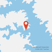 Mapa com localização da Agência AGC PASSAGEM