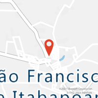 Mapa com localização da Agência AGC PINGO DAGUA