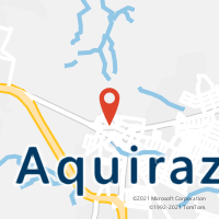 Mapa com localização da Agência AGC PORTO DAS DUNAS