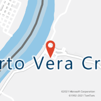 Mapa com localização da Agência AGC PORTO VERA CRUZ
