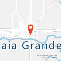 Mapa com localização da Agência AGC PRAIA GRANDE