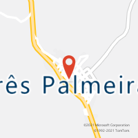 Mapa com localização da Agência AGC PROGRESSO TRES PALMEIRAS