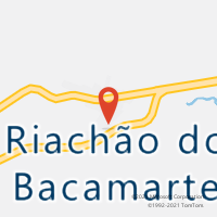 Mapa com localização da Agência AGC RIACHAO DO BACAMARTE
