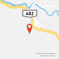 Mapa com localização da Agência AGC RIVE