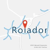 Mapa com localização da Agência AGC ROLADOR