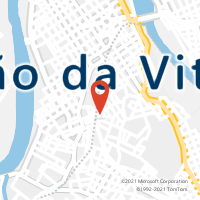 Mapa com localização da Agência AGC SANTA CRUZ DO TIMBO