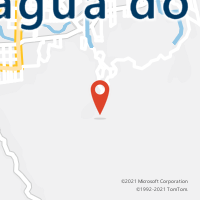 Mapa com localização da Agência AGC SANTA LUZIA