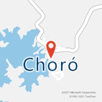 Mapa com localização da Agência AGC SANTA RITA CHORO