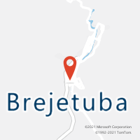 Mapa com localização da Agência AGC SANTA RITA DE BREJETUBA