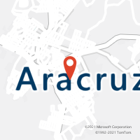 Mapa com localização da Agência AGC SANTA ROSA