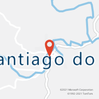 Mapa com localização da Agência AGC SANTIAGO DO SUL