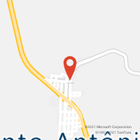 Mapa com localização da Agência AGC SANTO ANTONIO DO PLANALTO