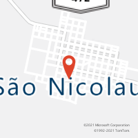Mapa com localização da Agência AGC SANTO IZIDRO